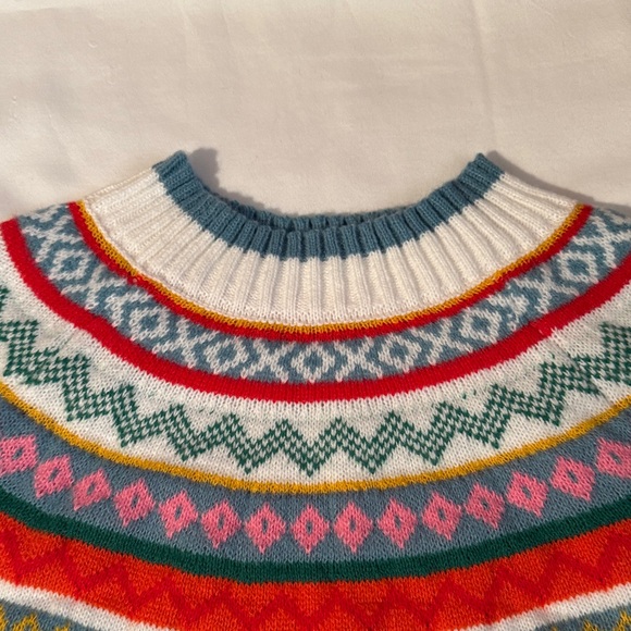 Colorful Patterned Sweater - Picture 2 of 3